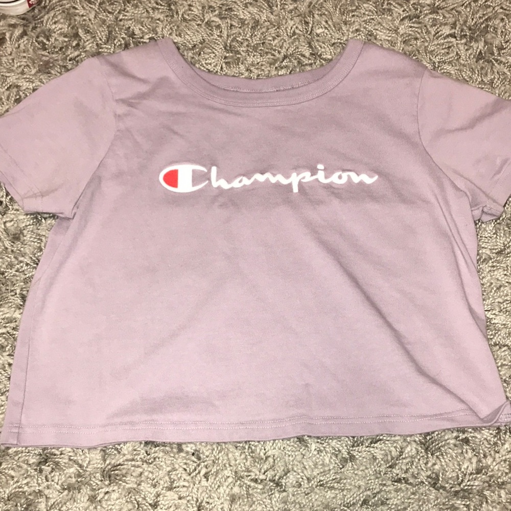Champion crop tee